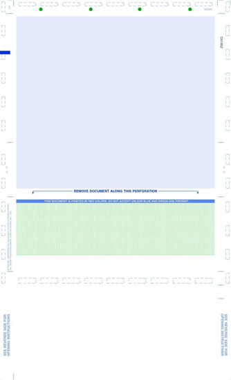  PS Green EZ Fold Legal Laser Check - CG14EZ