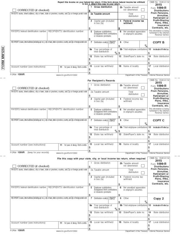 FTI Forms. MW1234